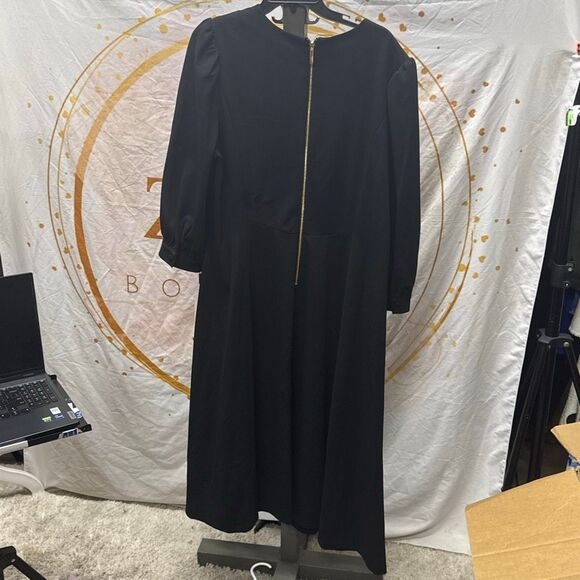 Calvin Klein Womens Plus a-Line Calf MIDI Dress Size 18W - Picture 3 of 4